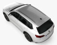 Volkswagen Touareg R-Line 2021 3d model top view