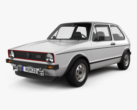 Volkswagen Golf GTI 1975 3D model