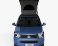 Volkswagen Transporter California 2014 3d model front view