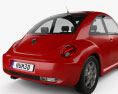 Volkswagen Beetle coupe 2011 3d model