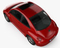 Volkswagen Beetle 쿠페 2011 3D 모델  top view