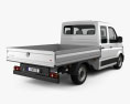 Volkswagen Crafter Double Cab Dropside 2020 3d model back view