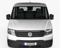 Volkswagen Crafter Double Cab Dropside 2020 3d model front view