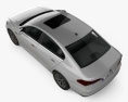 Volkswagen Bora 2021 3d model top view
