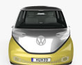 Volkswagen ID Buzz concept with HQ interior 2017 3d model front view