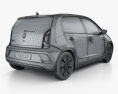 Volkswagen e-Up 5-door with HQ interior 2018 3d model