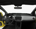 Volkswagen e-Up 5-door with HQ interior 2018 3d model dashboard