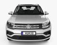 Volkswagen Tharu R-Line 2022 Modelo 3d vista de frente