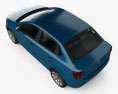 Volkswagen Ameo 2021 3d model top view