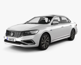Volkswagen Passat PHEV CN-spec 2021 3D model