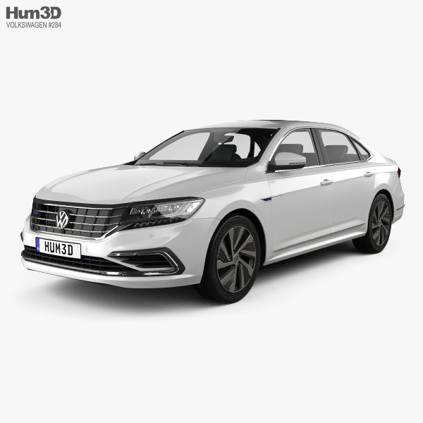 Volkswagen Passat PHEV CN-spec 2021 3D model