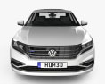 Volkswagen Passat PHEV CN-spec 2021 3d model front view