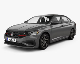 Volkswagen Jetta GLI US-spec 2022 3D model