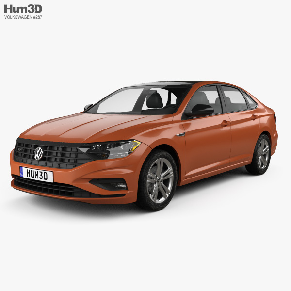 Volkswagen Jetta R-Line US-spec 2022 3D model