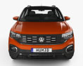 Volkswagen T-Cross Highline 2022 3d model front view