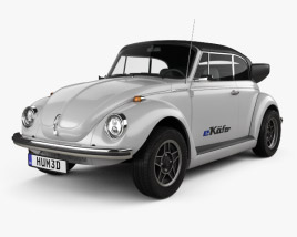 Volkswagen e-Beetle 2019 Modèle 3D