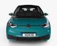 Volkswagen ID.3 2022 3d model front view