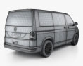 Volkswagen Transporter Multivan Bulli 2022 3D-Modell