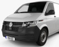 Volkswagen Transporter Panel Van Startline 2022 3d model