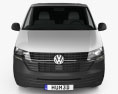 Volkswagen Transporter Panel Van Startline 2022 3d model front view