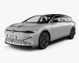 Volkswagen ID Space Vizzion 2021 3D model