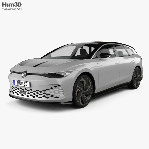 Volkswagen ID Space Vizzion 2021 3D model