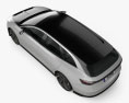 Volkswagen ID Space Vizzion 2021 3d model top view