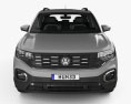 Volkswagen T-Cross Highline HQインテリアと 2019 3Dモデル front view