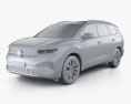 Volkswagen SMV 2022 3D模型 clay render