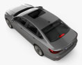 Volkswagen Lavida 2022 3D模型 顶视图