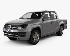 Volkswagen Amarok Crew Cab 2021 3D model