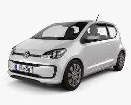 Volkswagen Up 3-door 2020 3D model