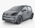 Volkswagen Up 5 puertas 2016 Modelo 3D wire render