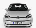 Volkswagen Up 5 puertas 2016 Modelo 3D vista frontal
