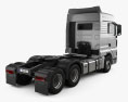 Volkswagen Meteor 牵引车 2020 3D模型 后视图
