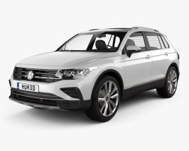 Volkswagen Tiguan eHybrid 2022 3D model