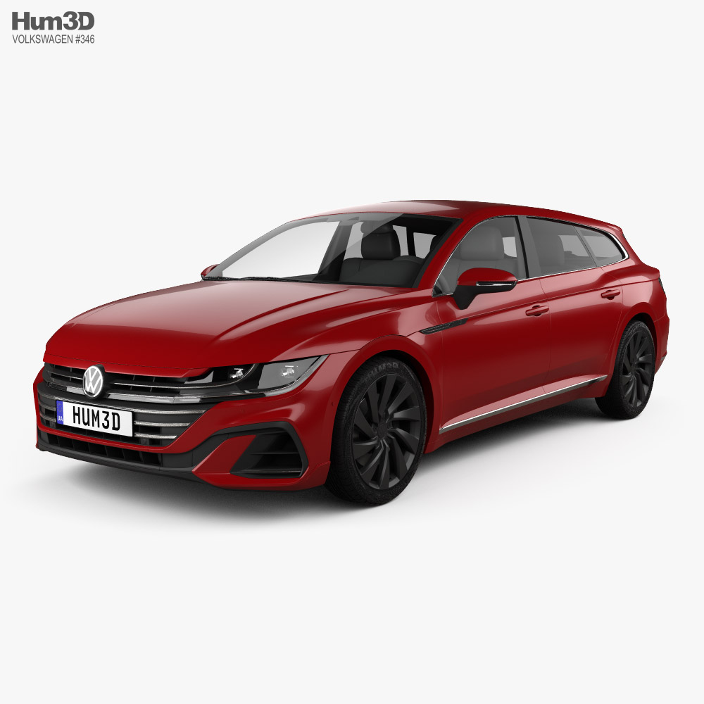 Volkswagen Arteon Shooting Brake R-Line 2020 3D model