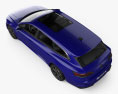 Volkswagen Arteon Shooting Brake R 2022 3Dモデル top view