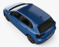 Volkswagen Polo R-Line 2022 Modelo 3D vista superior