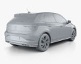 Volkswagen Polo R-Line 2022 3Dモデル