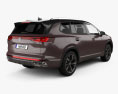 Volkswagen Talagon 2022 3D 모델  back view