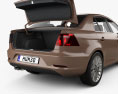 Volkswagen Bora mit Innenraum 2012 3D-Modell