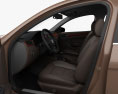 Volkswagen Bora with HQ interior 2017 3d model seats