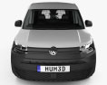 Volkswagen Caddy Maxi Panel Van with HQ interior 2022 3d model front view