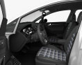 Volkswagen Golf GTE hatchback 5-door with HQ interior 2019 3d model seats