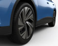 Volkswagen ID.4 인테리어 가 있는 2022 3D 모델 