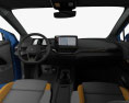 Volkswagen ID.4 with HQ interior 2022 3d model dashboard