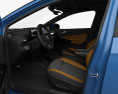 Volkswagen ID.4 з детальним інтер'єром 2022 3D модель seats