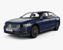 Volkswagen Phideon 2022 3D-Modell