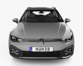 Volkswagen Golf Alltrack 2020 3d model front view